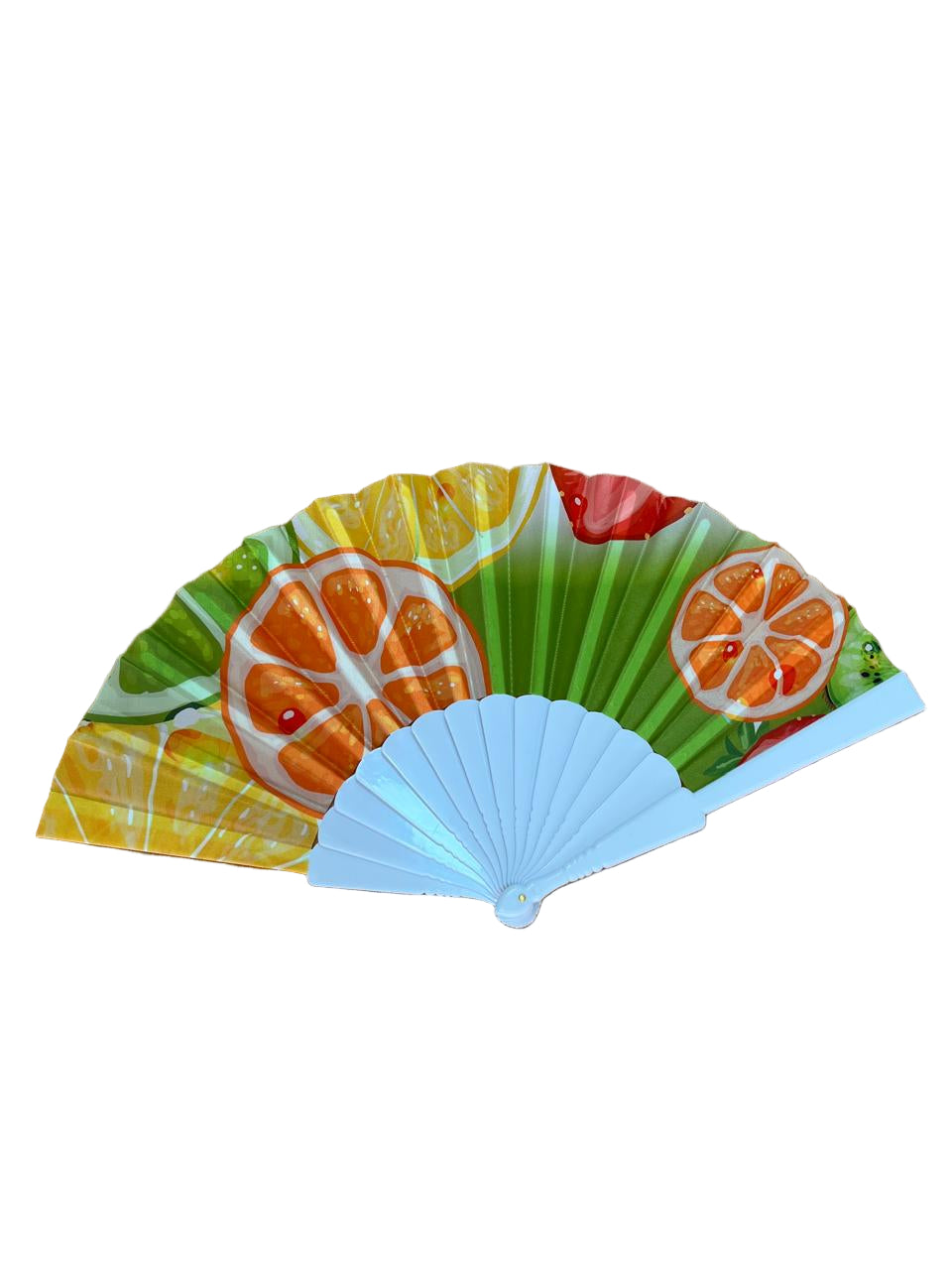 Hand fan Fruits Lemon