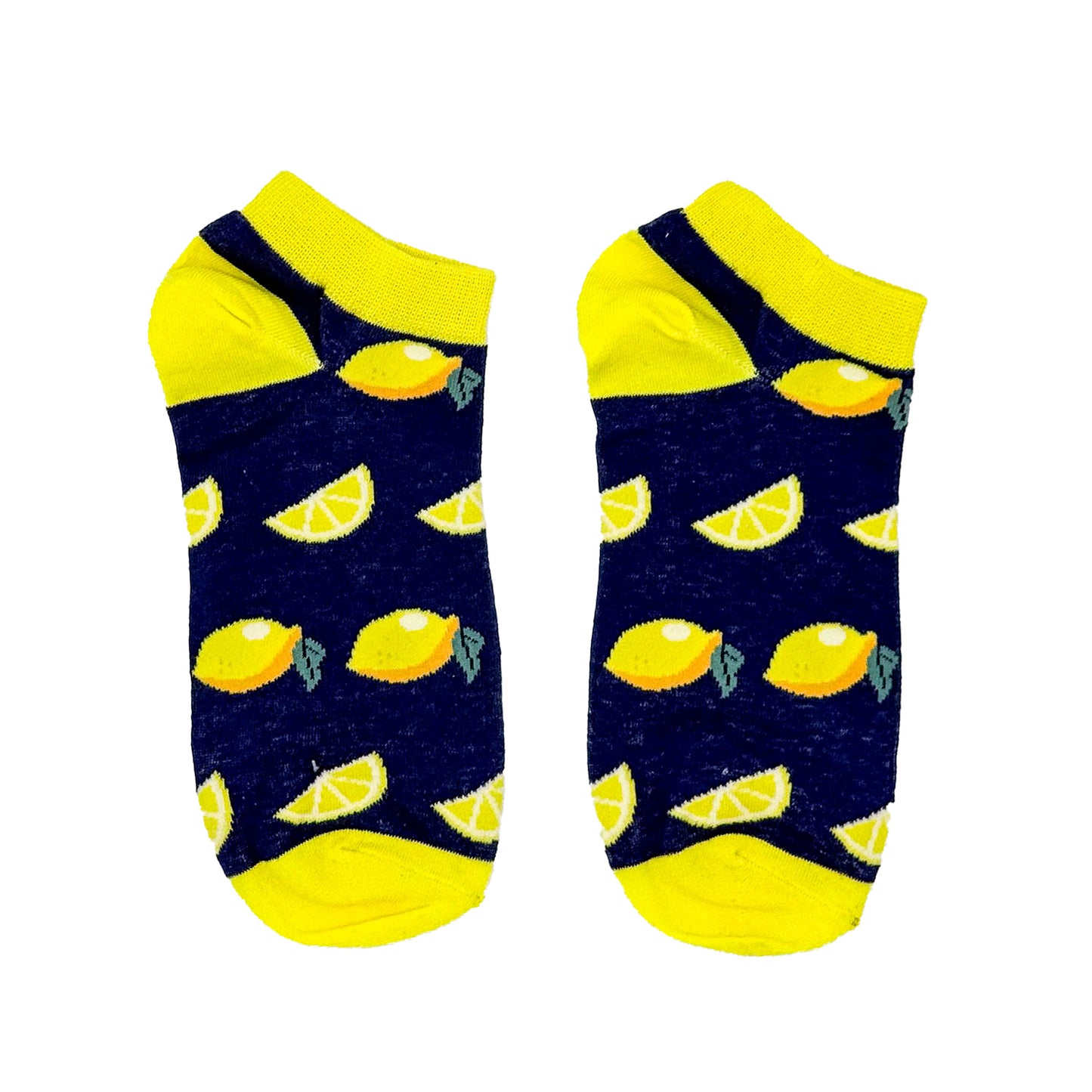 Crazy Lemon Short Socks Multicolor