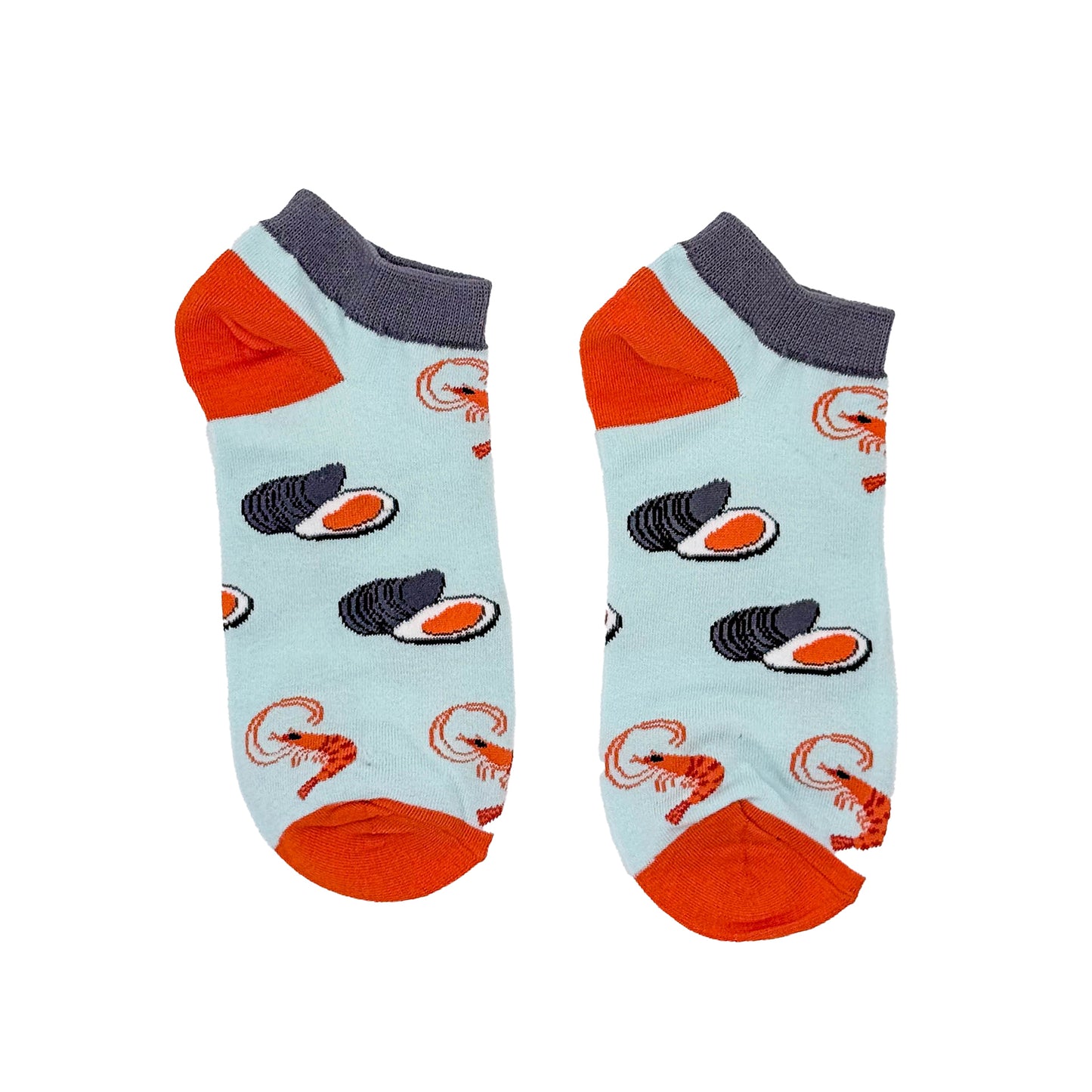 Crazy Shrimp Short Socks Multicolor