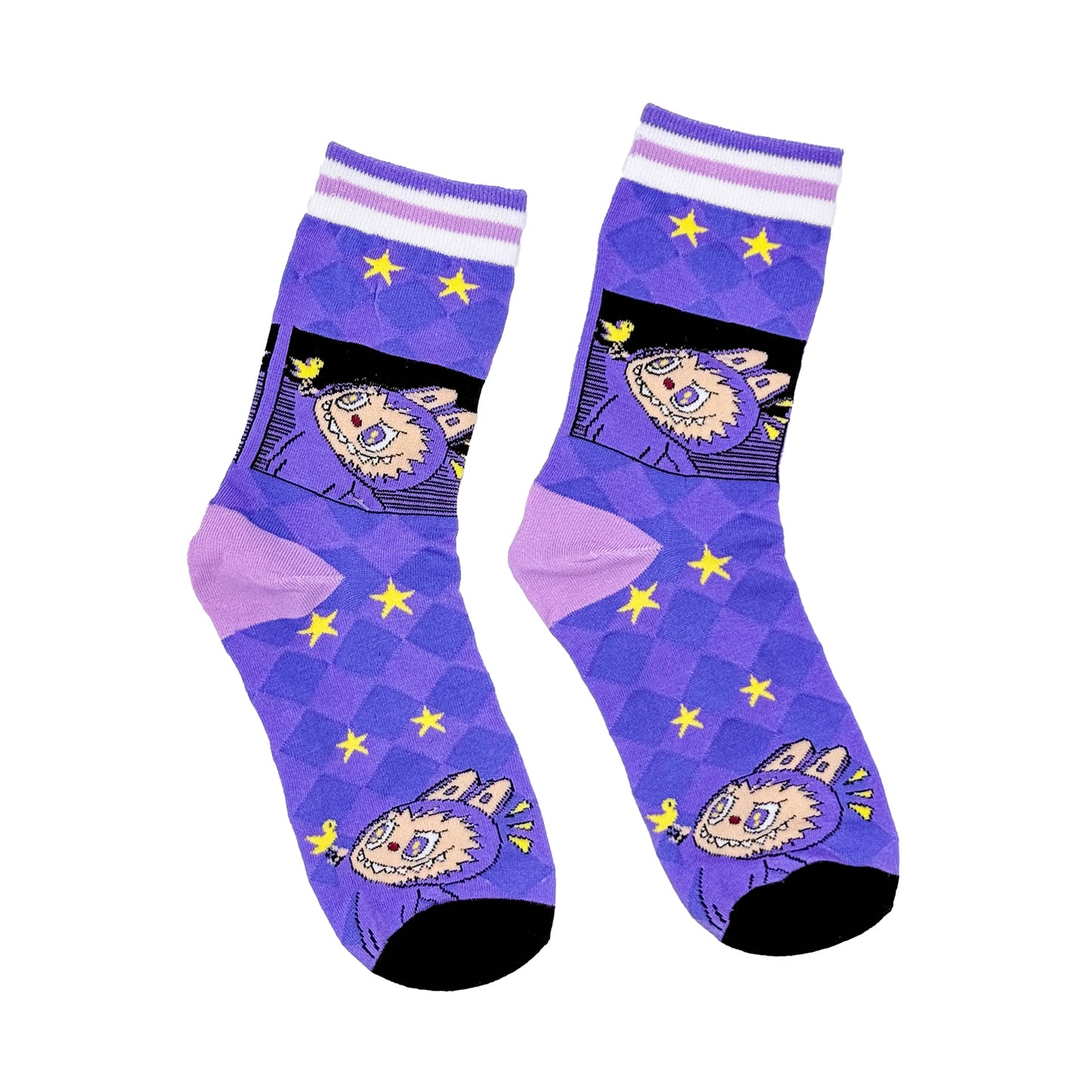 Crazy Labubu Long Socks