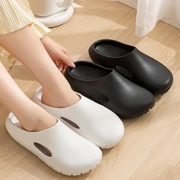 Garden Clogs for Women and Men, Arch Support Nurse Sandals Comfy Non-Slip Waterproof Mules Work Shoes, Slip-on Chef Slides Outdoor Beach Slippers Unisex Adult Classic Closed Toe