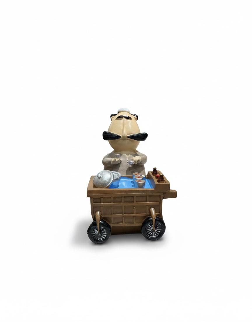 Msahraty Street Food Vendor Figurine: A Touch of Ramadan Heritage