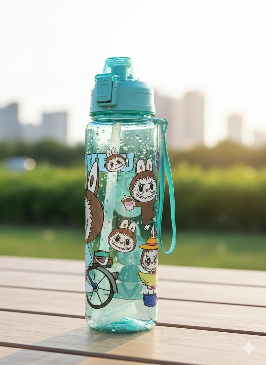 The LabubuCharacter Series Water Bottles
