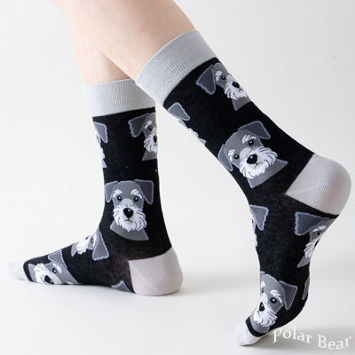Crazy Dog long Socks Black