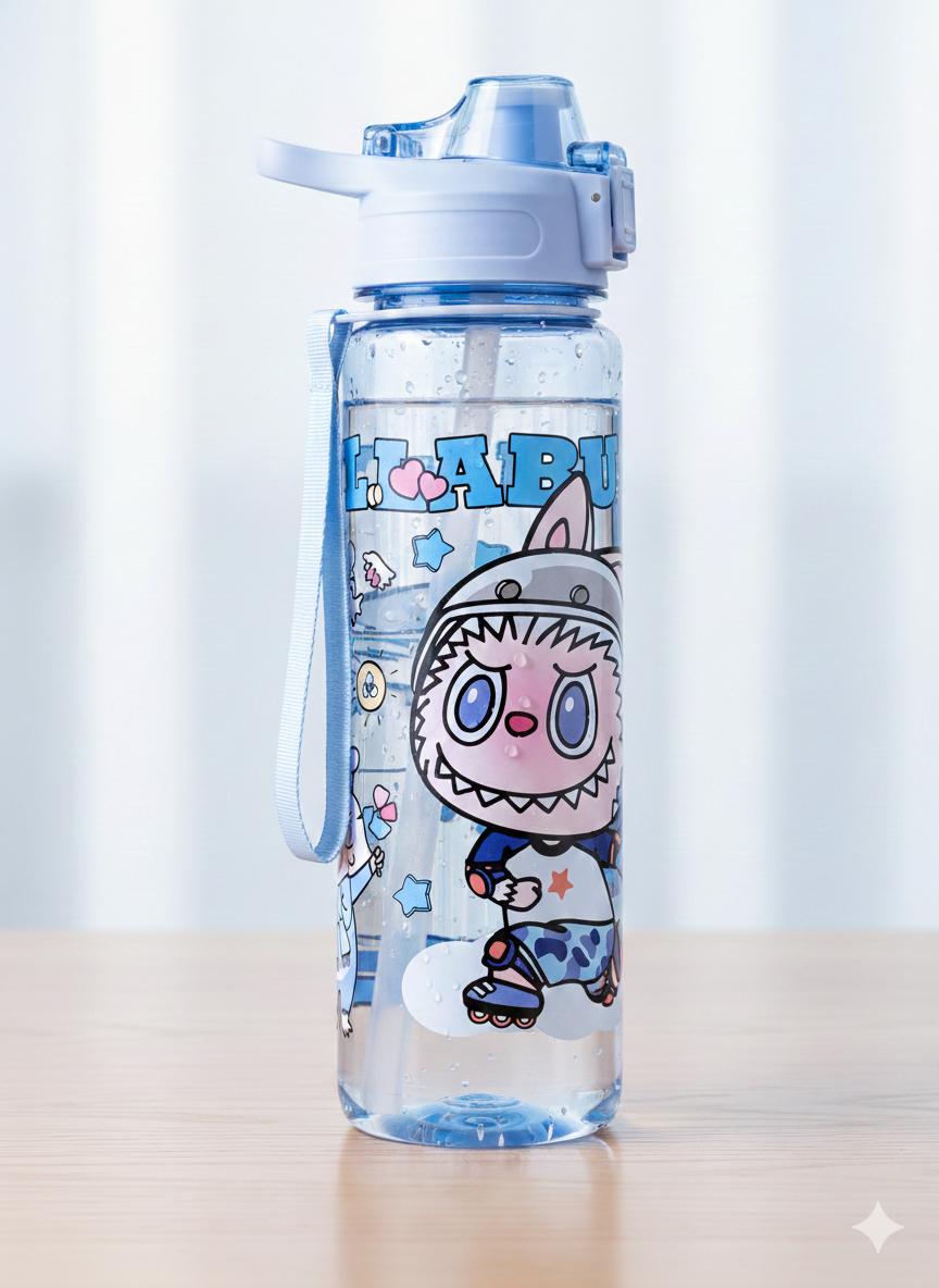 The Blue Roller-Labubu Adventure Bottle