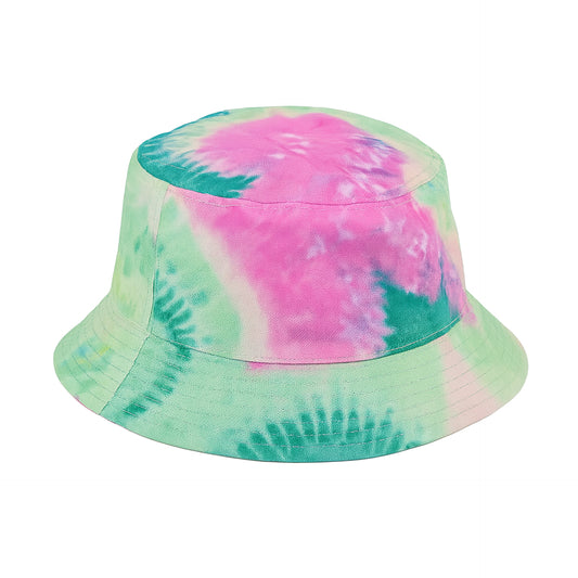 Summer Swirl Tie-Dye Bucket Hat