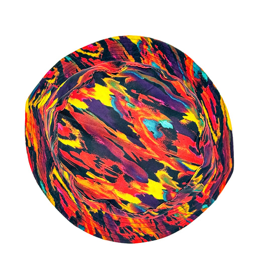 Multicolor / Black Bucket Hat