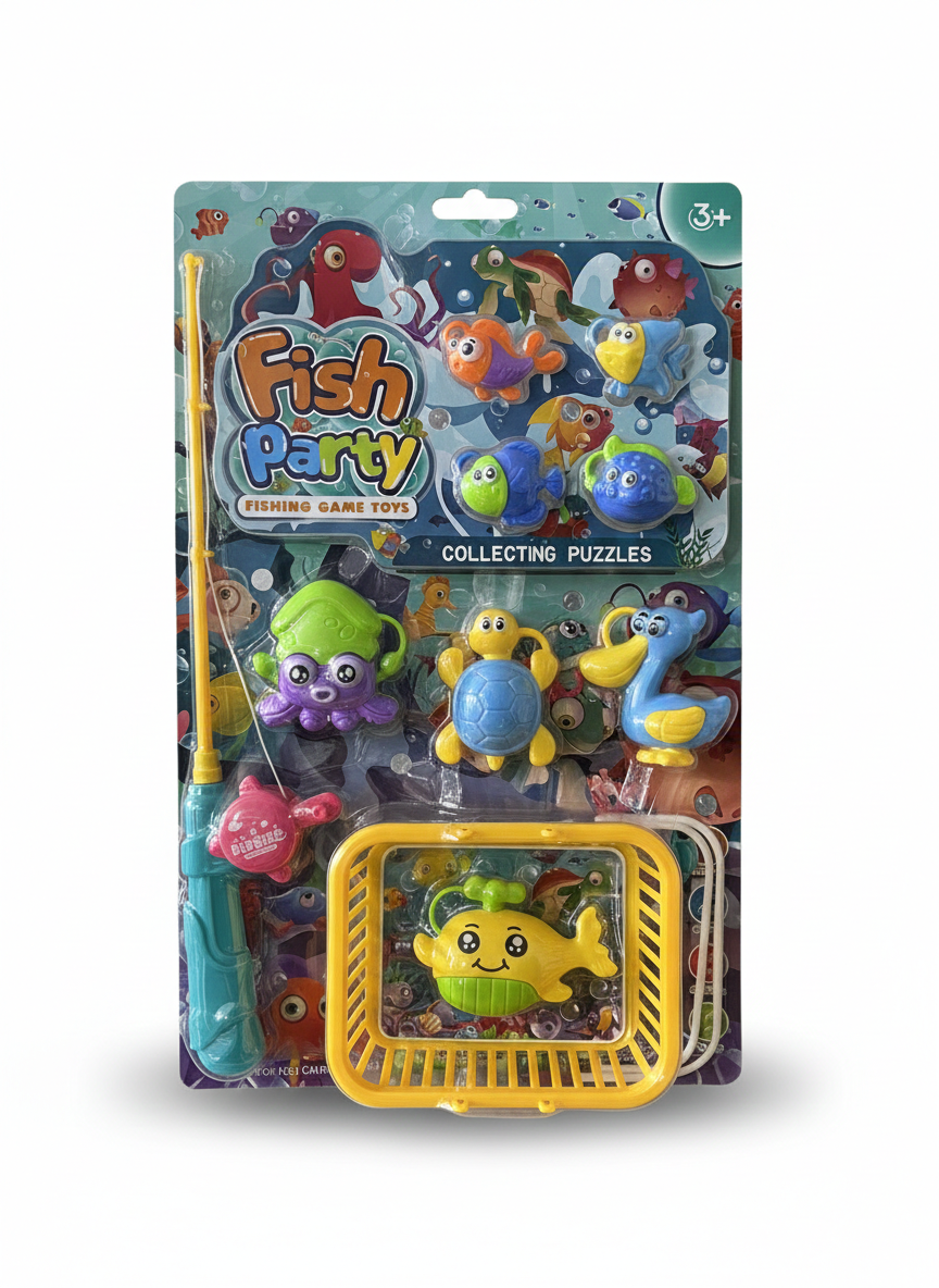 "Fish Party" Magnetic Fishing Set!