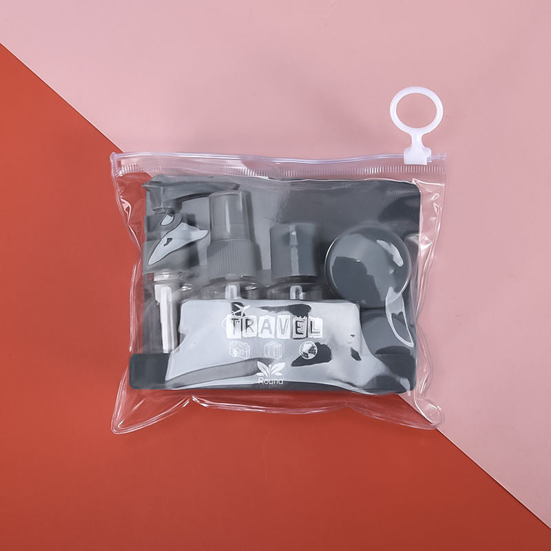 Travel organizer -pack of 6pcs Set for Shampoo Conditioner Lotion Body and Hand wash