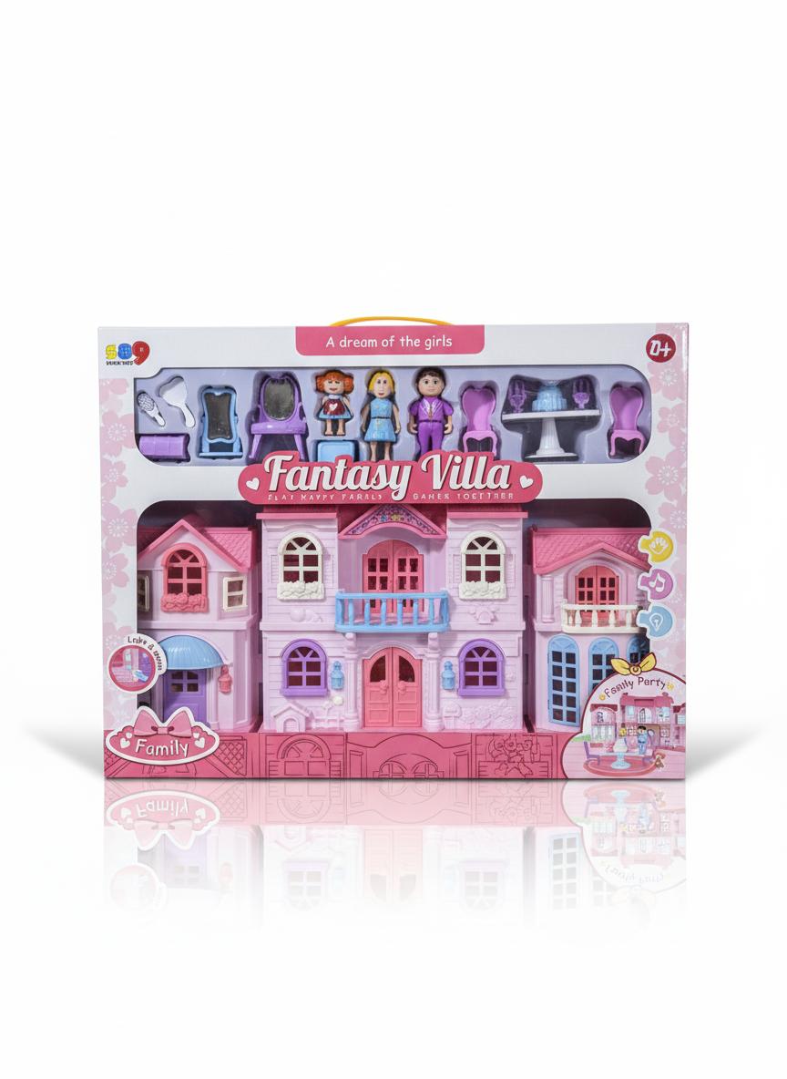 "Fantasy Villa" dollhouse