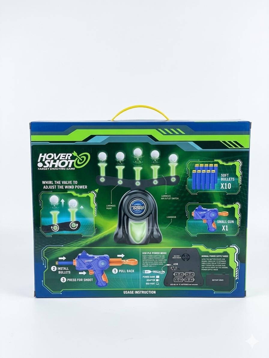 Hover Shot Floating Ball Target Shooting Game