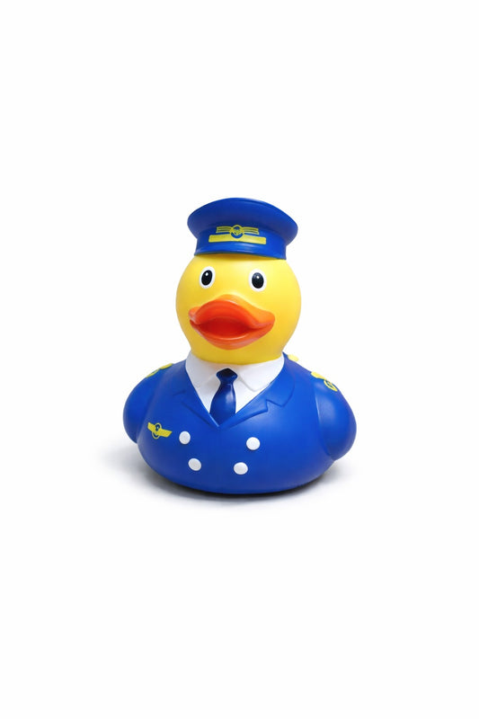 Captain Duck-Man Pilot Duck