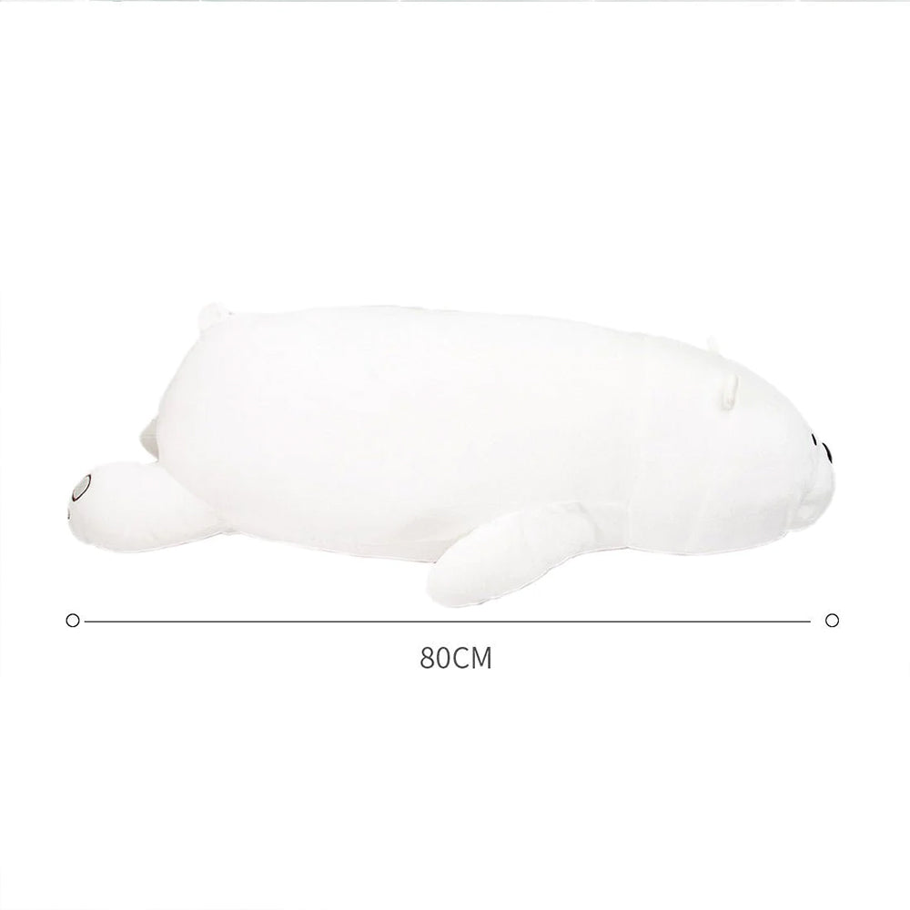 WE BARE BEARS LARGE LYING PLUSH TOY CUTE THROW PILLOW STUFFED ANIMAL