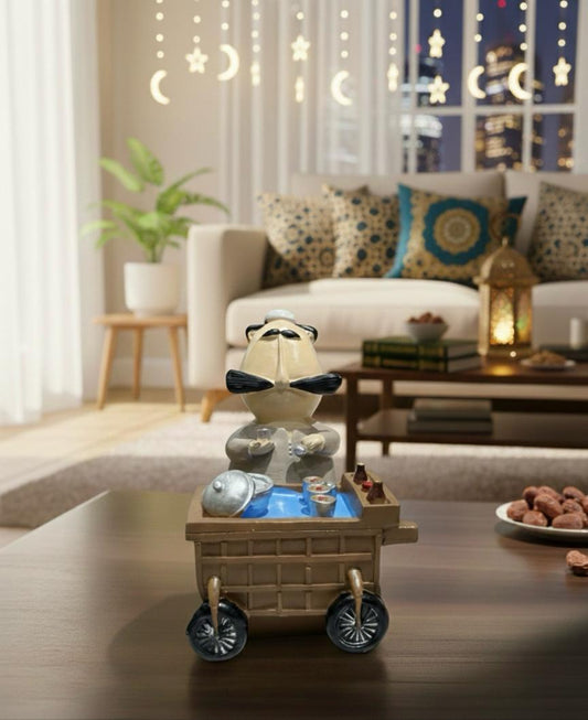 Msahraty Street Food Vendor Figurine: A Touch of Ramadan Heritage