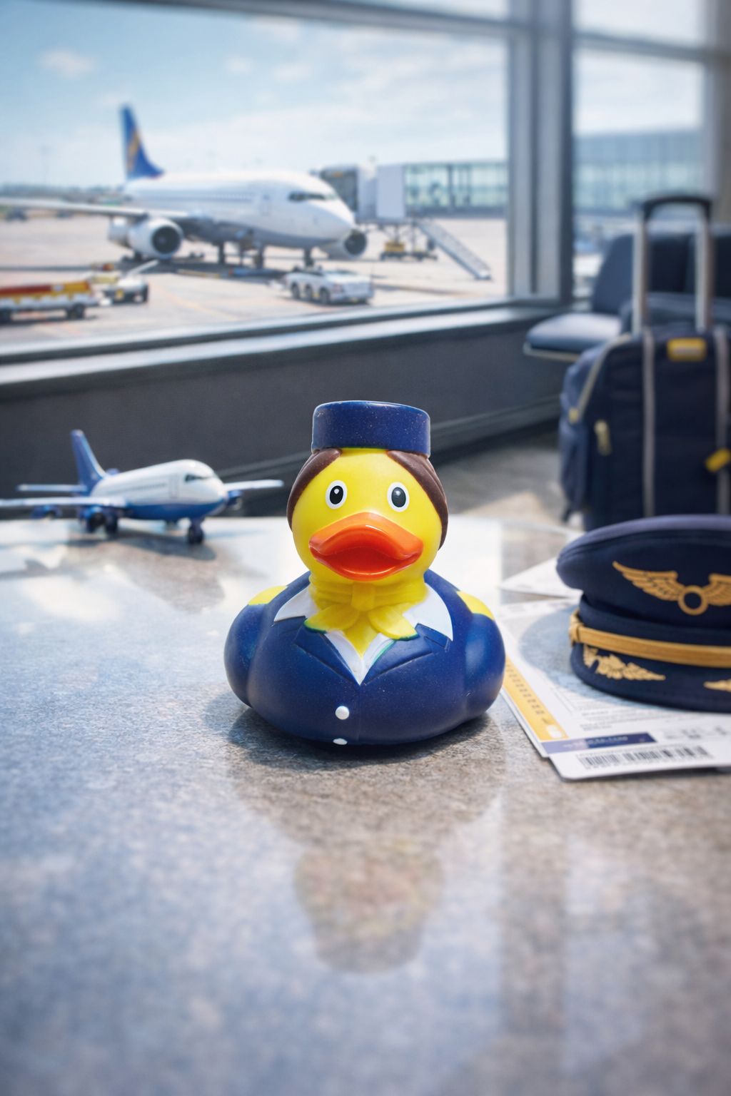 Fly High Rubber Duck – Flight Attendant Edition – Promoduck