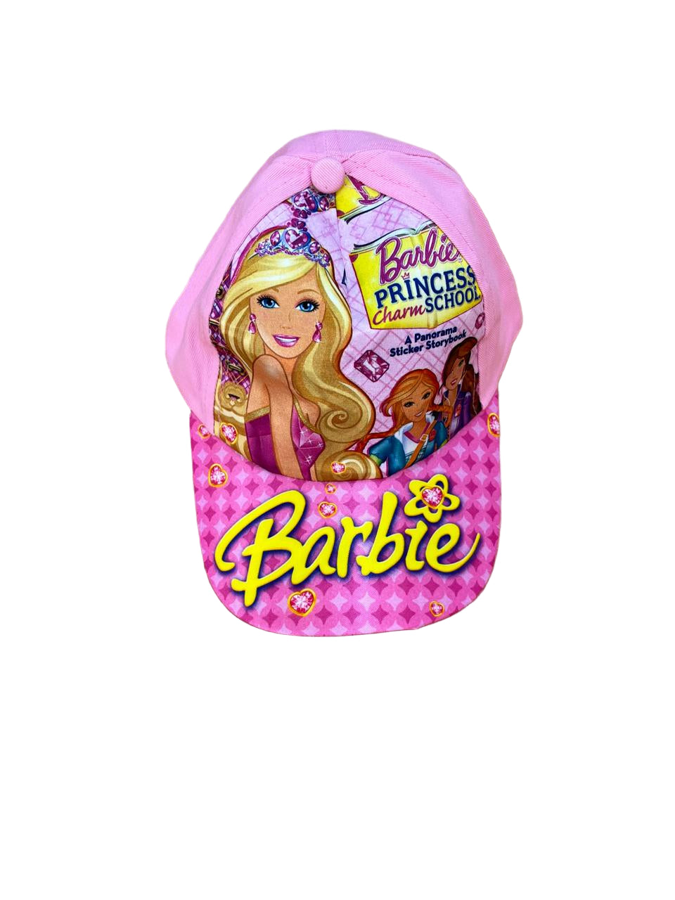 Barbie Cap Pink/ Yellow