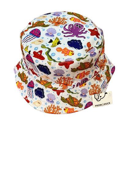 White Space Bucket Hat