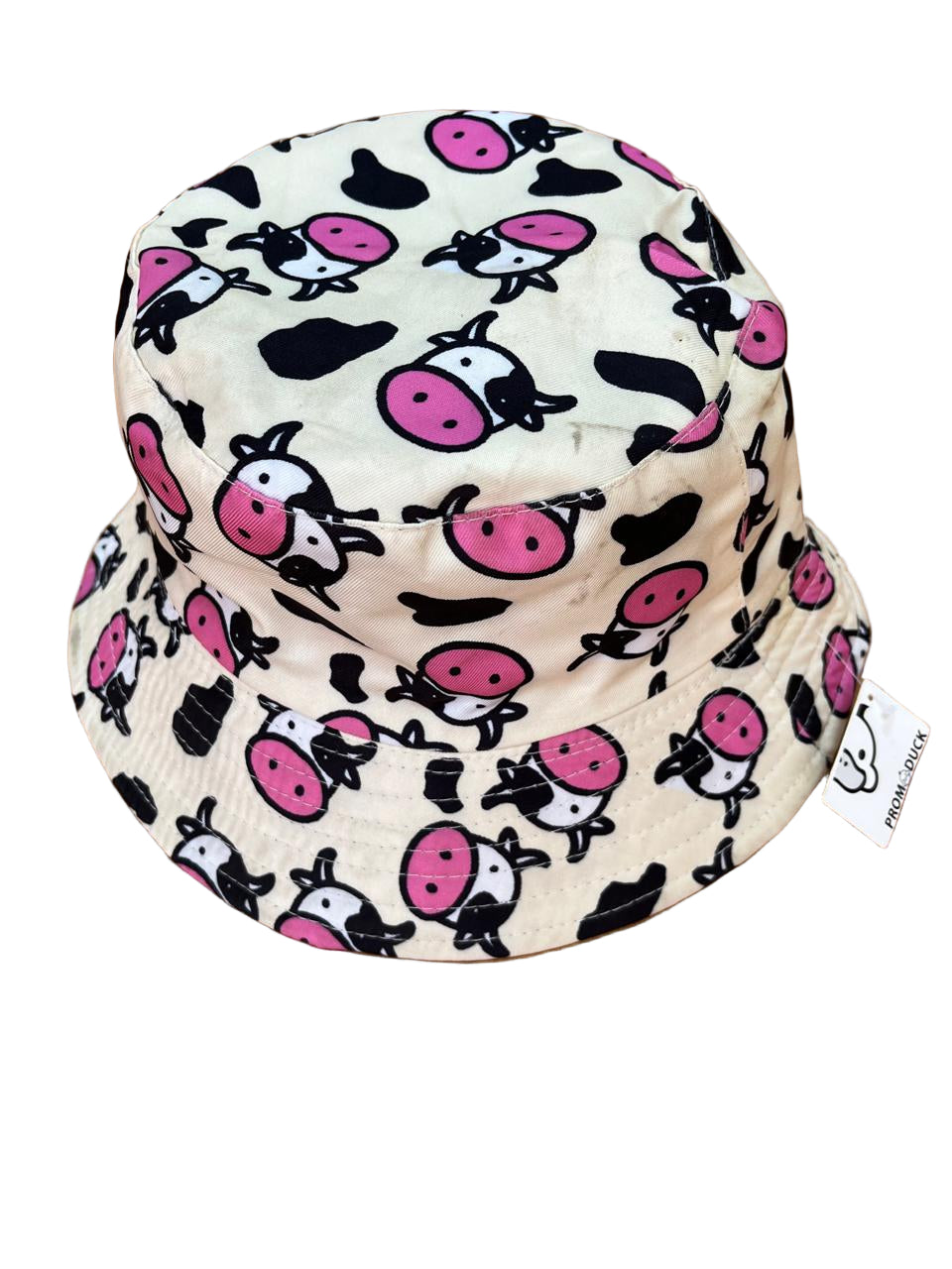 Multicolor Cow Bucket Hat