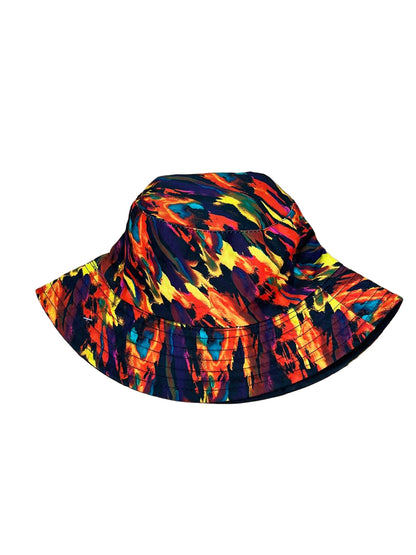 Multicolor / Black Bucket Hat