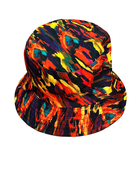 Multicolor / Black Bucket Hat