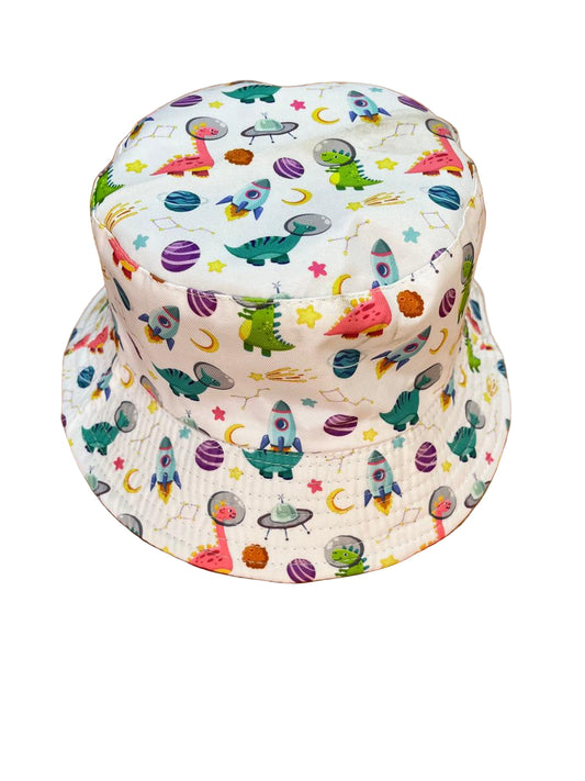 Seabed White Bucket Hat