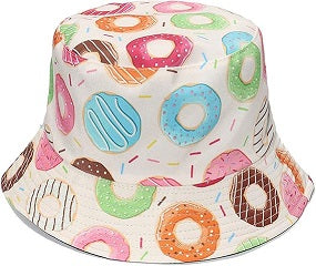 Malticolor Donuts Bucket Hat