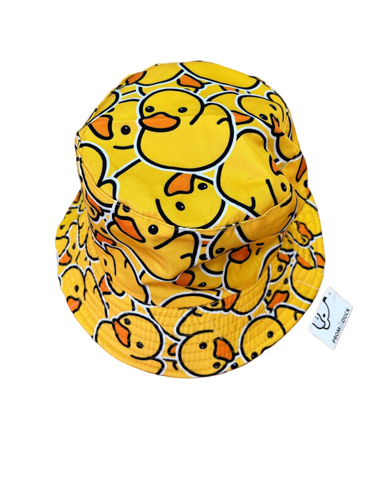 Yellow Duck Bucket Hat