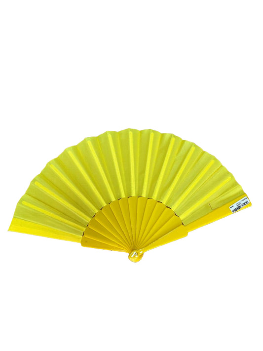 Yellow Hand fan