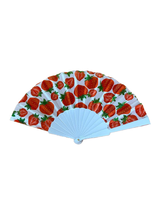 Fruits Hand fan Strawberry
