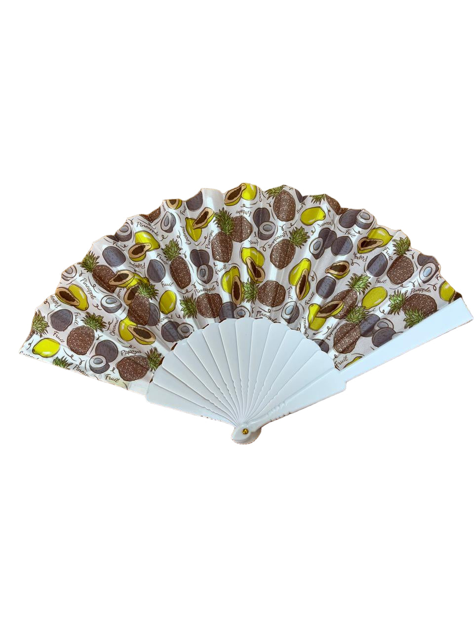 Hand fan Fruits Pineapple