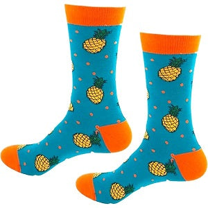 Crazy Pineapple Socks Multicolor
