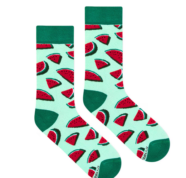 Crazy Watermelon Socks Multicolor