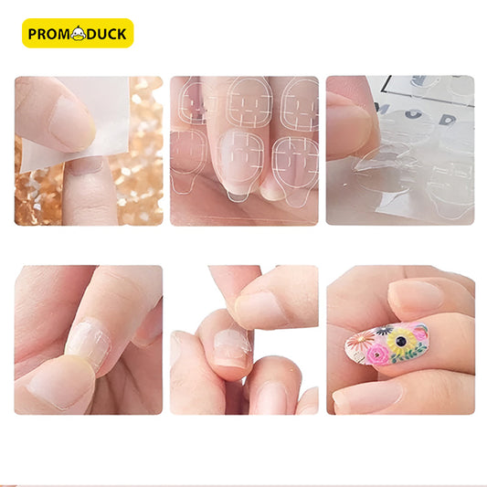 Glue Sticker Flexible Fake Nail