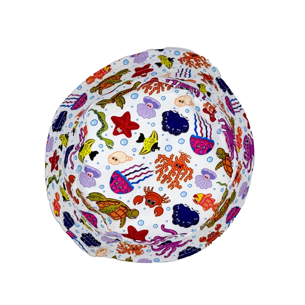 White Space Bucket Hat