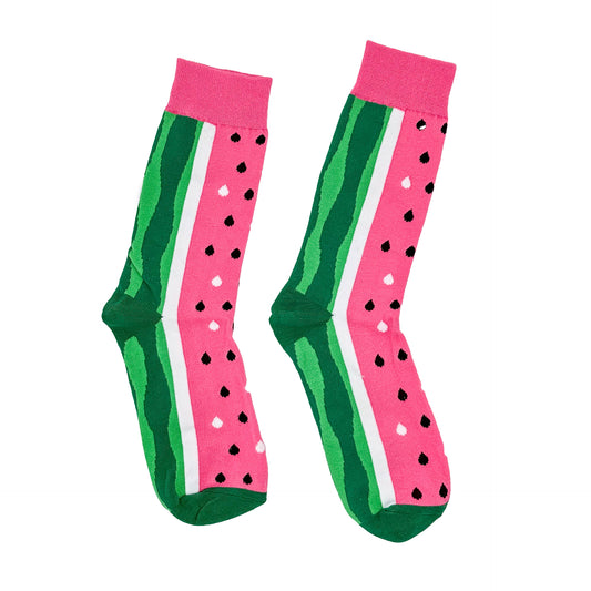 Crazy Watermelon long Socks Multicolor
