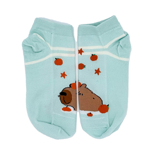 Capybara kids Short Socks