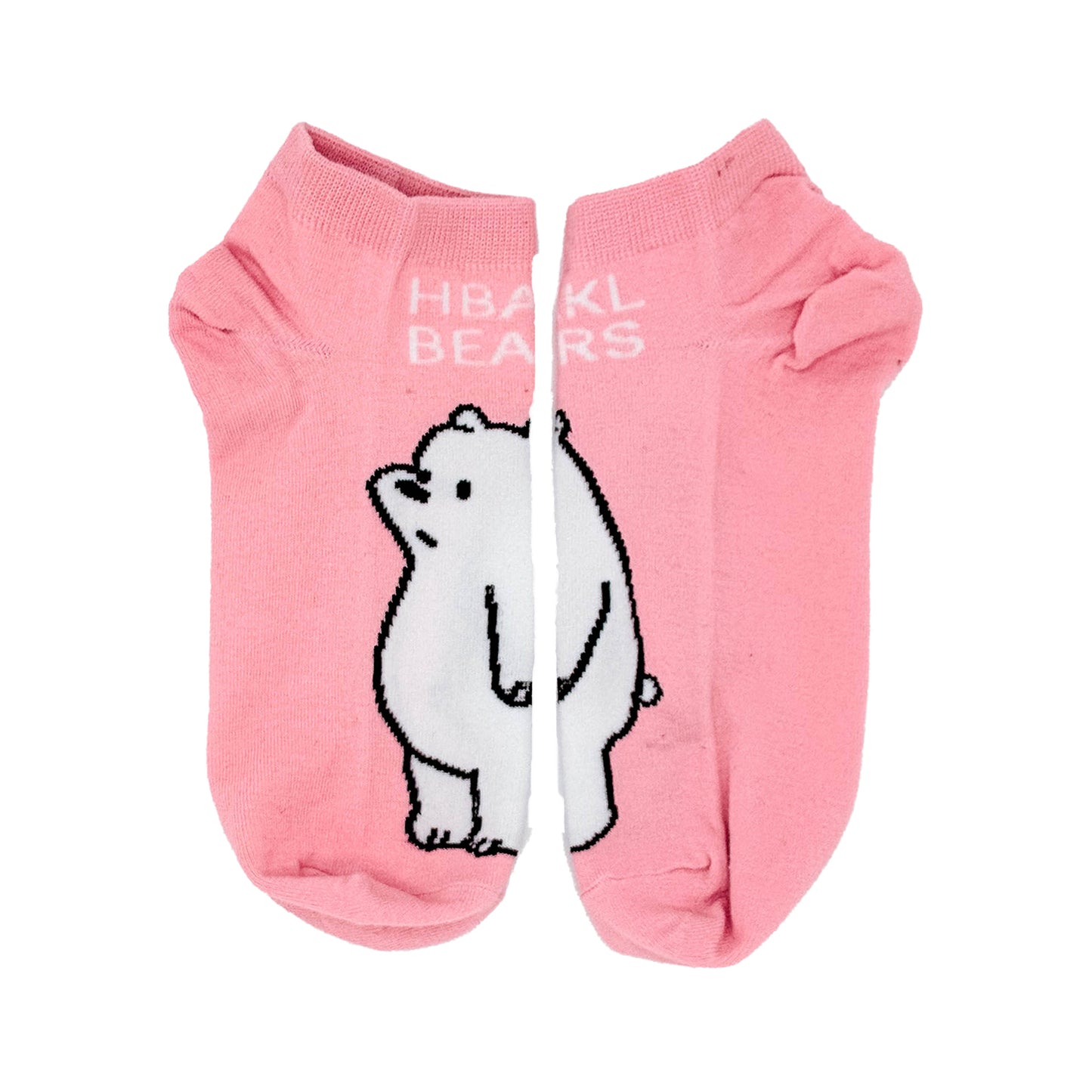 The Three Bears kids Short Socks pink