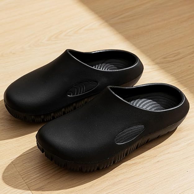 Garden Clogs for Women and Men, Arch Support Nurse Sandals Comfy Non-Slip Waterproof Mules Work Shoes, Slip-on Chef Slides Outdoor Beach Slippers Unisex Adult Classic Closed Toe