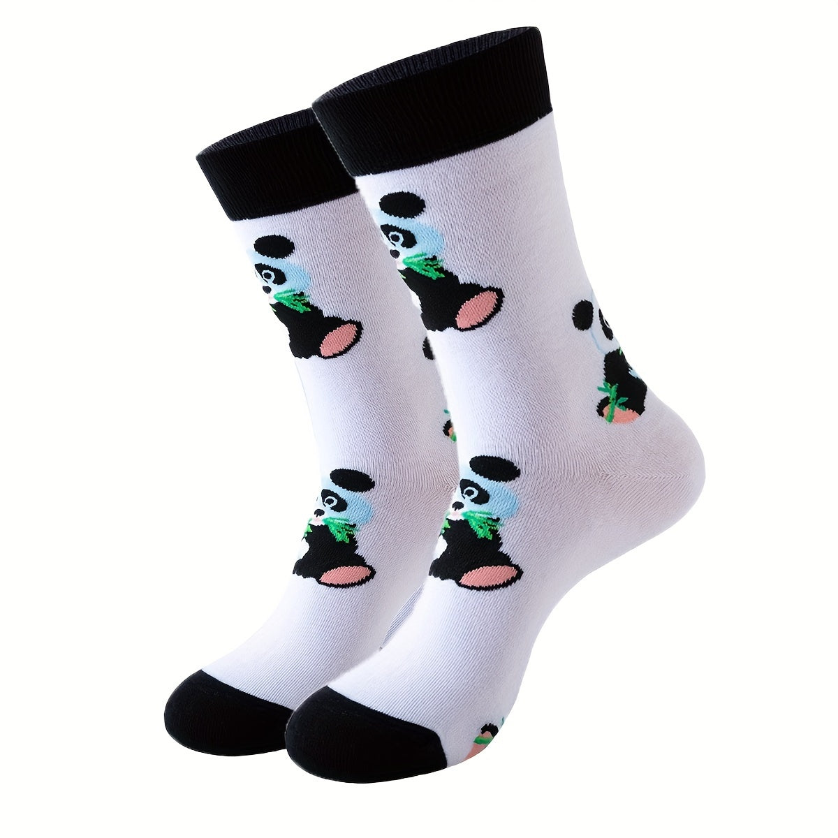 Crazy Panda long Socks