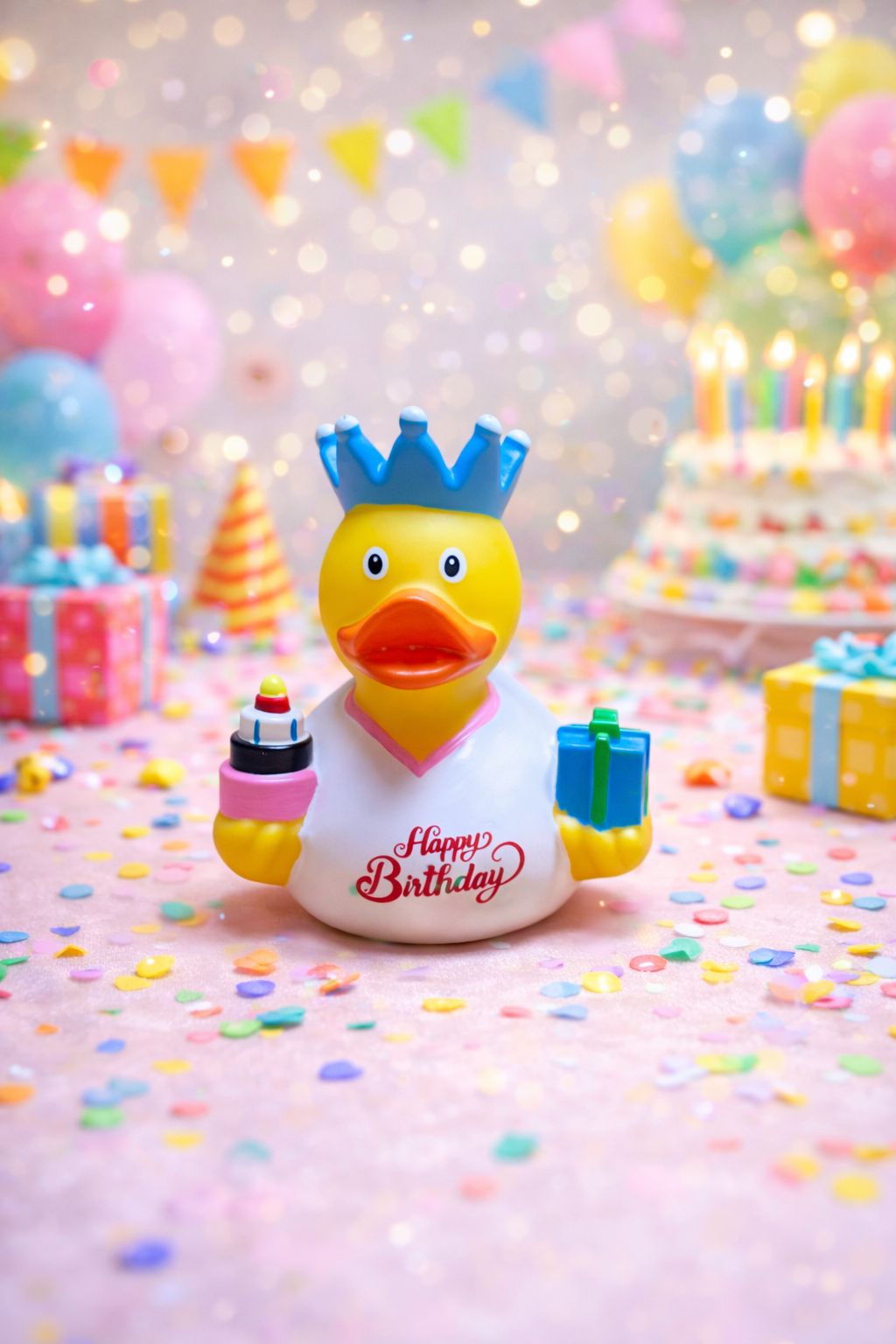 Birthday duck