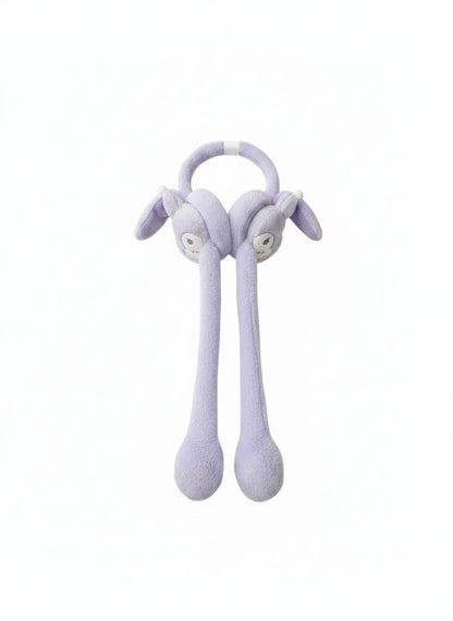 Plush Bunny Squeeze Earmuffs – Lavender