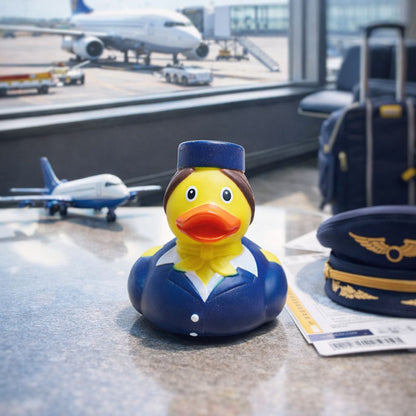 Captain Duck- Woman Pilot Duck