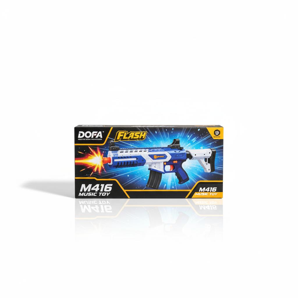 M416 Flash Music Toy Blaster