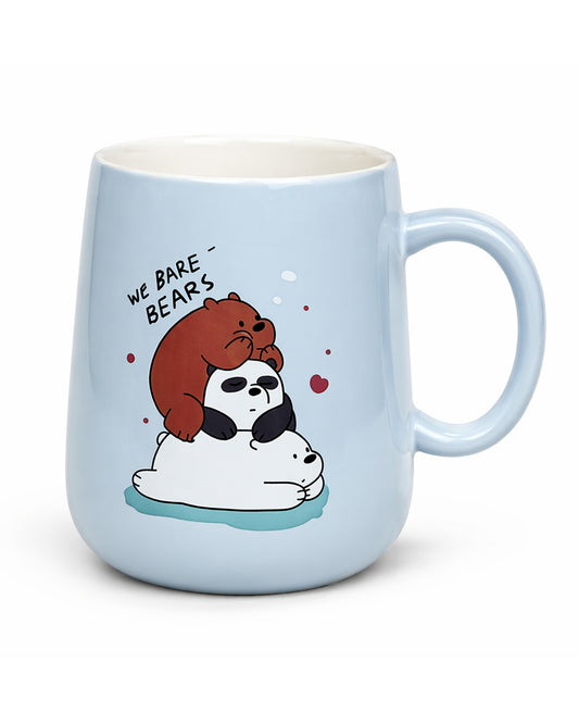 We Bare Bears Ceramic Mug – Pastel Blue