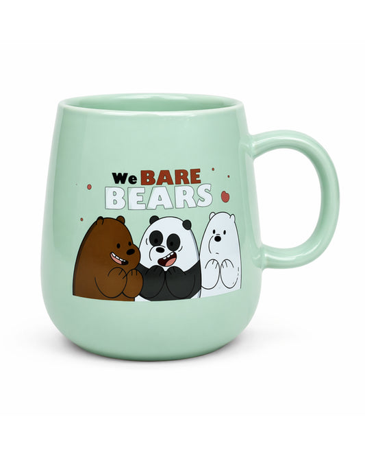 We Bare Bears Ceramic Mug – Mint Green
