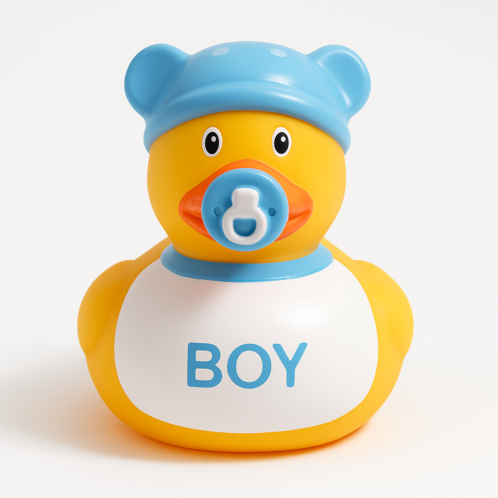 Baby boy duck