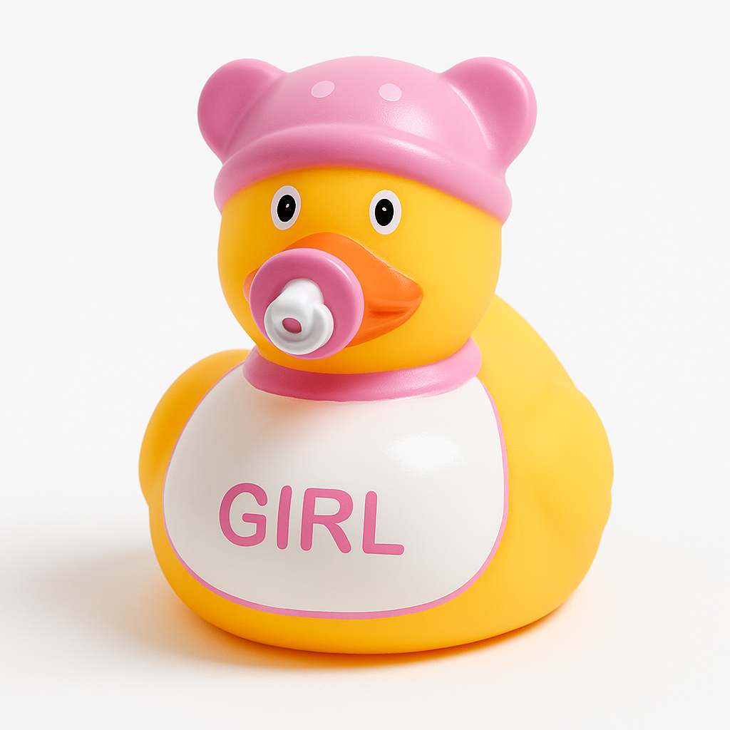 Baby girl duck