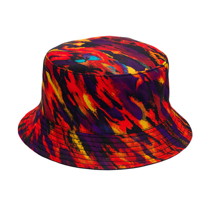 Multicolor / Black Bucket Hat