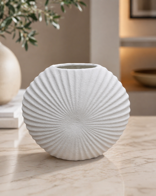 Sunray Disc Vase