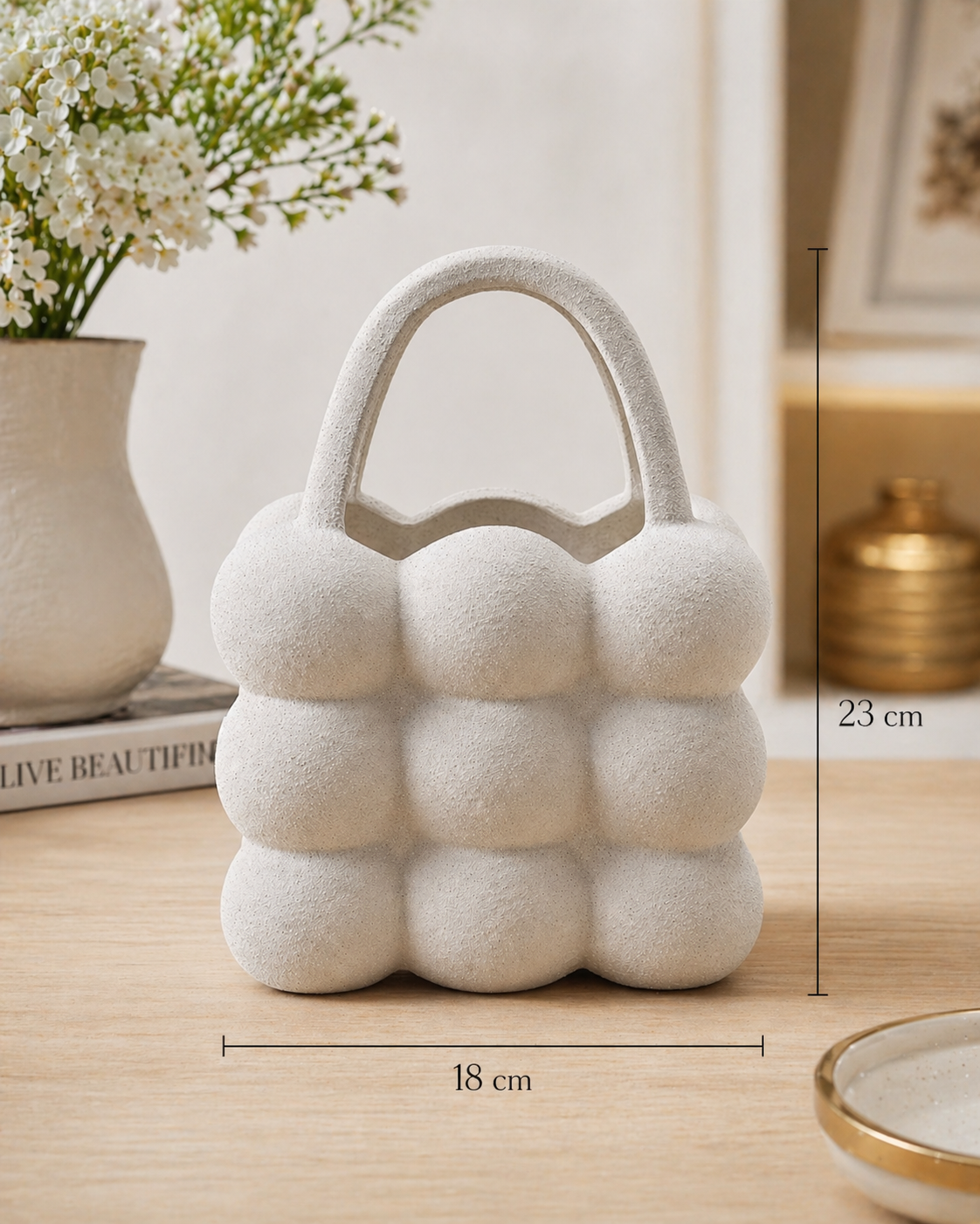 Bubble Bag Decorative Vase